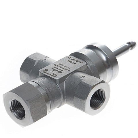 Клапан нж. регулирующий трехходовой DN 15 PN 25 под привод 1kv муфта-муфта до 130гр. РИДАН VRB-3R 065Z0212R купить в Саратове | "Проконсим"