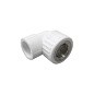 Угольник ПП 20-1/2'' PN 25 белый VALFEX Pro купить в Саратове | "Проконсим"