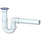 Сифон для умывальника Unicorn Y110, 40х40 прямой отвод, 1 1/2'' х40 чаша из нержавеющей стали купить в Саратове | "Проконсим"