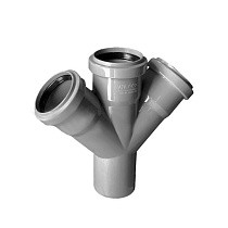 Крестовина двухплоскостная Valfex DN-110x110x50 правостороний купить в Саратове | "Проконсим"