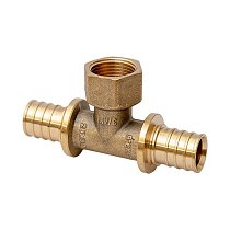 Тройники латунные для PEX-PEX труб DN 16-25 PN 16 под надвижную гильзу MVI SF.642 купить в Саратове | "Проконсим"