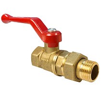 Краны латунные шаровые 11Б27фт1М DN 15-32 PN 40 рычаг американка Valfex.225.LR1 купить в Саратове | "Проконсим"