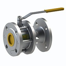 Кран стальной шаровой разборный BREEZE 11с41п, DN 50 PN 16, 180мм, полнопроходной, фланцевый с ручкой купить в Саратове | "Проконсим"