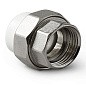 Муфта комбинированная ПП 20-1'' PN 25 разъёмная с внутренней резьбой белая Pro Aqua PA20011 купить в Саратове | "Проконсим"