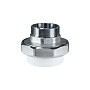 Муфта усиленная комбинированная разъёмная VALFEX 20 PN 25 G-1/2'' американка-НР белая купить в Саратове | "Проконсим"