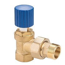 Клапаны перепускные латунные DN 20 PN 10 угловой с американкой MVI SE.520 купить в Саратове | "Проконсим"