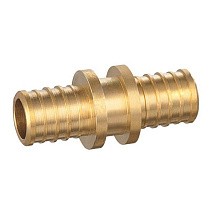 Муфта латунная для PEX-PEX DN 25-25 под надвижную гильзу PLP купить в Саратове | "Проконсим"