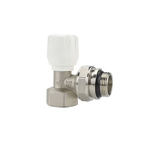 Клапан радиаторный VARMEGA VM10013 DN20 PN10 угловой G-3/4'' с уплотнением муфта-штуцер купить в Саратове | "Проконсим"