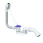 Сифон для ванны Unicorn S11, 40х50 отвод 45гр., 1 1/2'' х40 чаша из нержавеющей стали, круглый перелив купить в Саратове | "Проконсим"