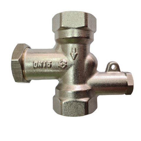 Клапан латунный MVI BL.110.05, DN 20 PN 10, балансировочный, Kvs 3,35 м3/ч, никелированный, муфта-муфта купить в Саратове | "Проконсим"