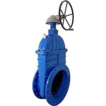 Задвижки чугунные 30ч539р DN 200-1200 PN 10-10(16) с обрезиненным клином с редуктором СИБЗТА купить в Саратове | "Проконсим"