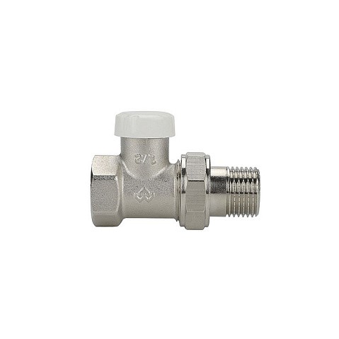 Клапан радиаторный VARMEGA VM10301 DN15 PN10 прямой настроечный G-1/2'' муфта-штуцер купить в Саратове | "Проконсим"