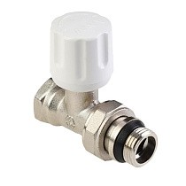 Клапан радиаторный ручной DN 15 PN 10 прямой, с уплотнением MVI TR.213.04 купить в Саратове | "Проконсим"