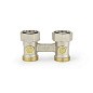 Узелы нижнего подключения VARMEGA VM141 DN20 прямой двухтрубный 3/4''x3/4'' евроконус муфта-штуцер купить в Саратове | "Проконсим"