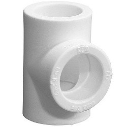 Акция! Тройник переходной ПП 32-20-32 PN 25 белый PlasticPro  (251440116) со склада Проконсим в Саратове