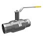 Кран стальной шаровой цельносварной LD КШ.Ц.П.125.025, DN 125 PN 25, 330мм, стандартнопроходной, приварной с ручкой купить в Саратове | "Проконсим"