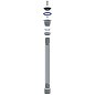 Сифон гофрированный Unicorn D230, 40х50 гибкий отвод, 1 1/2'' х40 чашка из нержавеющей стали, 1200мм купить в Саратове | "Проконсим"