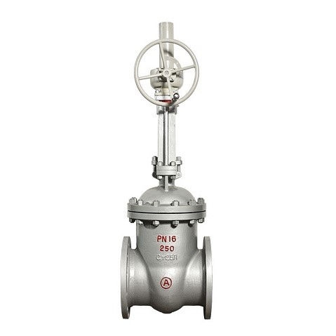 Задвижка стальная 30с541нж DN 600 PN 16 фланцевая с редуктором L=800мм класс ''А'' САЗ АВАНГАРД купить в Саратове | "Проконсим"