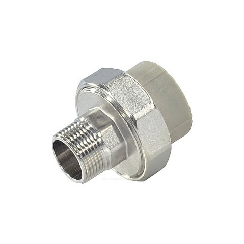 Муфта комбинированная разъёмная VALFEX 32 PN 25 G-1'' американка-НР серая купить в Саратове | "Проконсим"