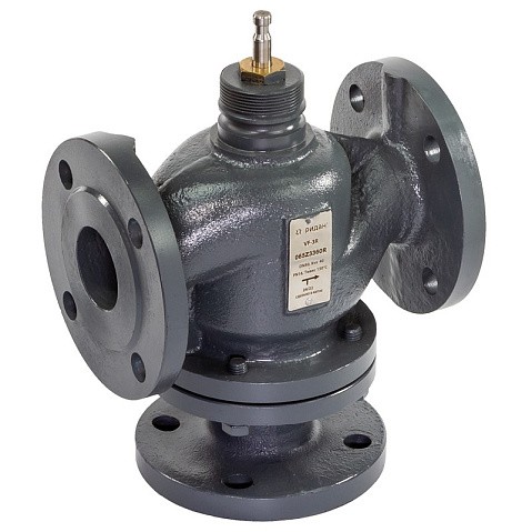 Клапан чугунный регулирующий DN 65 PN 16 под привод 55kv фланцевый до 150гр. РИДАН VF-3R 065Z3361R купить в Саратове | "Проконсим"