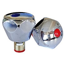 Кран-буксы керамика + металлизированные маховики для импортных смесителей купить в Саратове | "Проконсим"