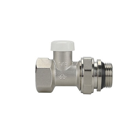Клапан радиаторный VARMEGA VM10313 DN20 PN10 прямой настроечный G-3/4'' с уплотнением муфта-штуцер купить в Саратове | "Проконсим"