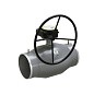 Кран стальной шаровой цельносварной LD Regula, DN 250 PN 25, 510мм, стандартнопроходной, приварной с редуктором купить в Саратове | "Проконсим"