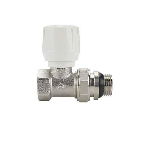 Клапан радиаторный VARMEGA VM10111 DN15 PN10 прямой G-1/2'' с уплотнением муфта-штуцер купить в Саратове | "Проконсим"