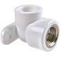 Угольник установочный ПП 25-1/2'' PN 25 белый РВК купить в Саратове | "Проконсим"