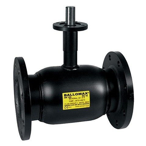 Кран стальной шаровой цельносварной Broen Ballomax, DN 150 PN 25, 350мм, стандартнопроходной, фланцевый с ручкой купить в Саратове | "Проконсим"