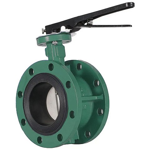 Затворы чугунные дисковые DN 50-150 PN 16 фланцевые с диском из нержавеющей стали рычаг GALA Тип.2123-G купить в Саратове | "Проконсим"