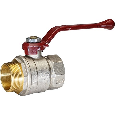 Краны латунные шаровые DN 15-50 PN 25-40 никелированные рычаг муфта-штуцер Temper 88 ГОСТ Р 59553 купить в Саратове | "Проконсим" Краны латунные шаровые DN 15-50 PN 25-40 никелированные рычаг муфта-штуцер Temper 88 ГОСТ Р 59553 купить в Саратове | "Проконсим"