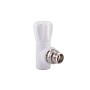 Вентиль для радиатора ПП 20-1/2'' PN 25 угловой с американкой белый РТП 10533 купить в Саратове | "Проконсим"